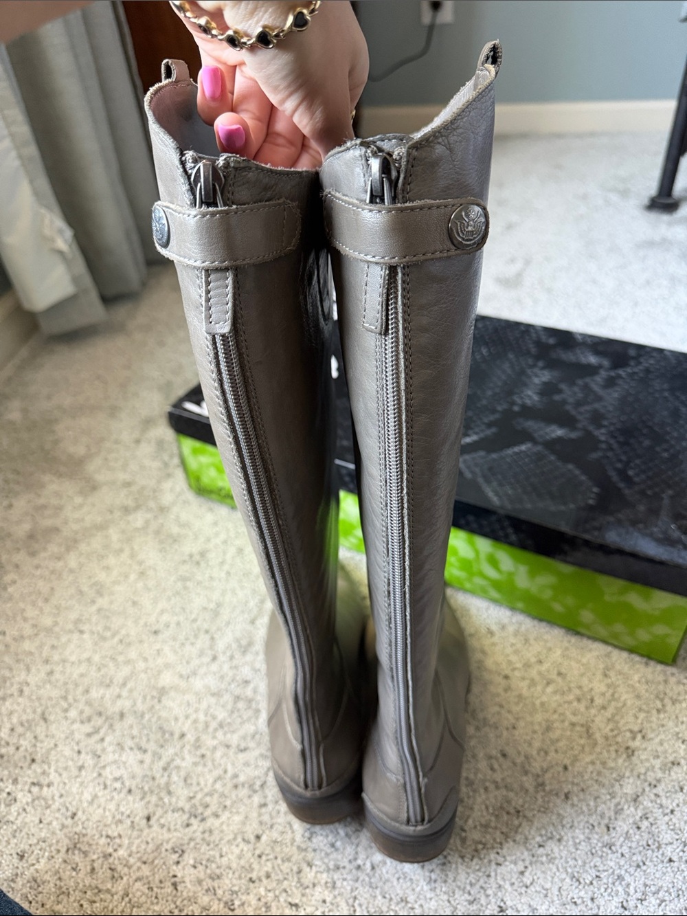 Sam Edelman Grey Boot - Picture 5 of 6